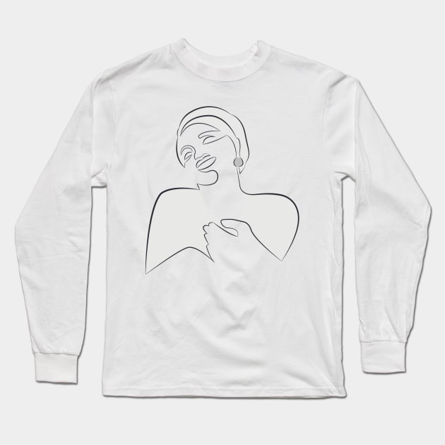 Maya Angelou Long Sleeve T-Shirt by itsareligion